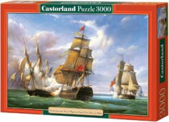 Explore the best puzzle in our collection Castorland CSC300037 Hobby Combat Between The French Frigate and English Vessel Jigsaw Puzzle, 3000 Pieces Set (5904438300037)