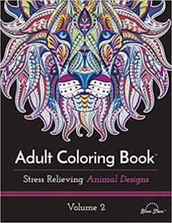 Explore the best English Book Adult Coloring Book – Animal Designs (6221133008341)