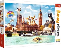 Explore the best puzzle in our collection Dogs in London Puzzle (5900511105964)