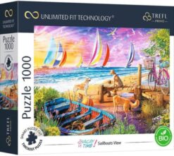 Explore the best puzzle in our collection Trefl Prime Puzzle – Sailboats View 1000 piece jigsaw puzzle (5900511106978)