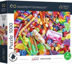Explore the best puzzle in our collection Trefl Prime Puzzle – Lollies & Candies 1000 piece jigsaw puzzle (5900511107012)