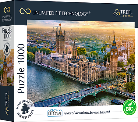 Explore the best puzzle in our collection Trefl Prime Puzzle – Palace of Westminster – London, England 1000 piece (5900511107050)