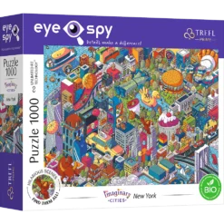 Explore the best puzzle in our collection Puzzle 1000 elementów. Eye-Spy. Imaginary Cities: New York, USA (5900511107081)