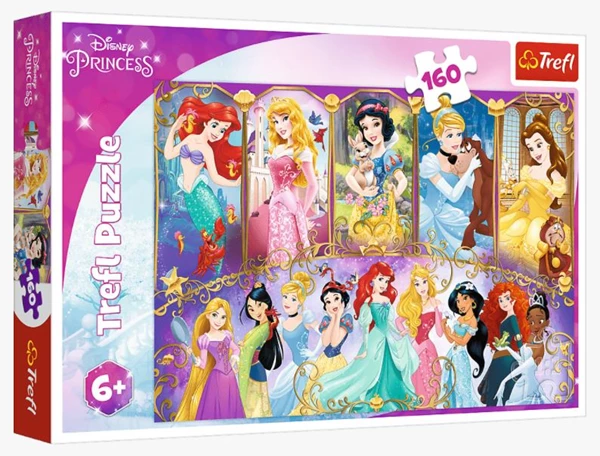 Explore the best puzzle in our collection Trefl Disney Princess – Puzzle 160 pieces (5900511154078)