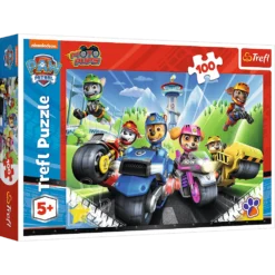 Explore the best puzzle in our collection Paw Patrol 100 piece jigsaw puzzle (5900511164305)