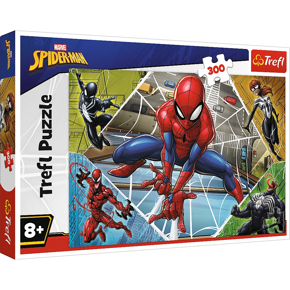 Explore the best puzzle in our collection Puzzles 300 pcs – Brilliant Spiderman / Disney Marvel (5900511230055)