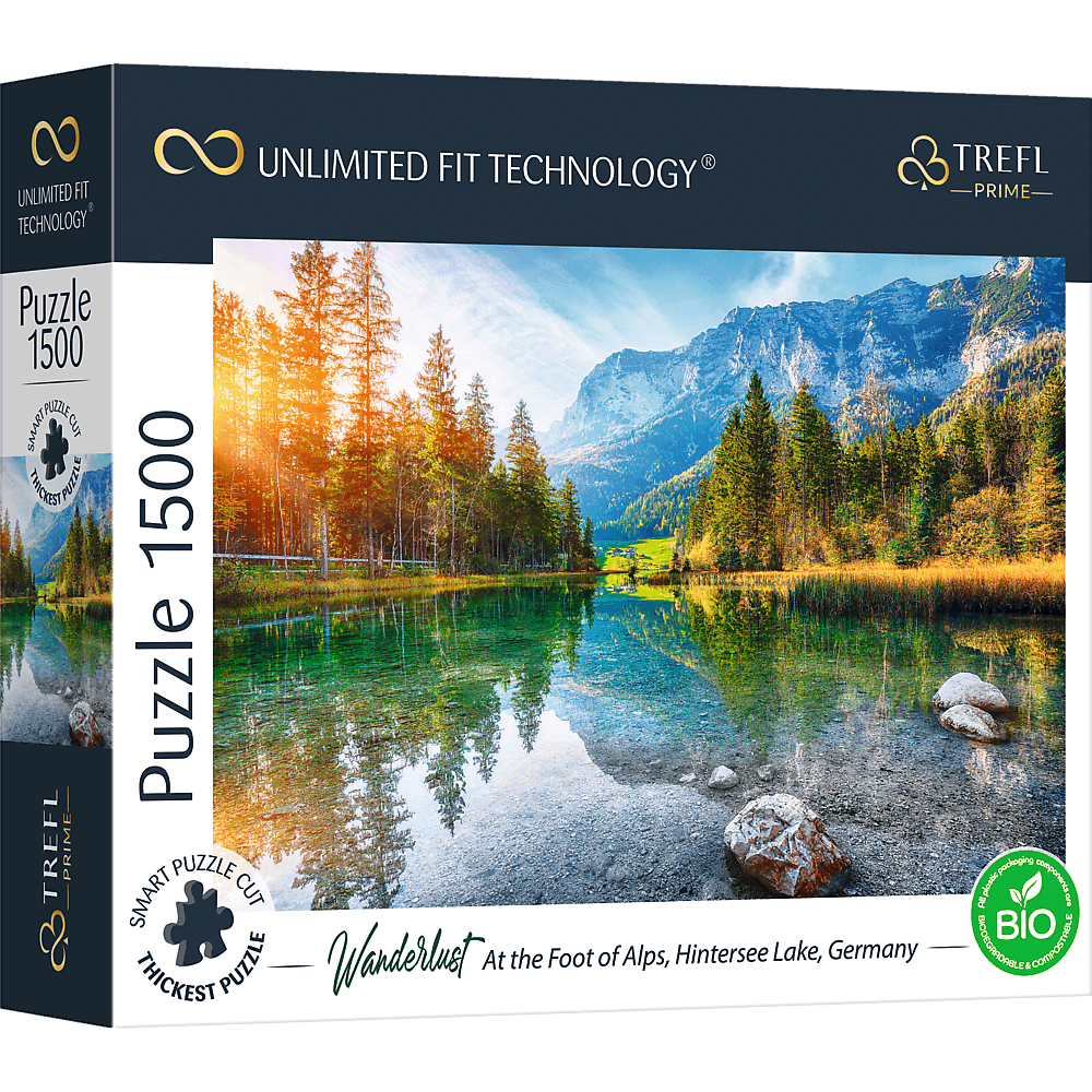 Explore the best puzzle in our collection At the foot of the Alps, Lake Hintersee, Germany (5900511261936)