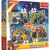 Explore the best puzzle in our collection Trefl  Flame and the Super Verdaks – 4 in 1 (12, 15, 20, 24 pieces) puzzle (5900511343496)