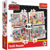 Explore the best puzzle in our collection Minnie Mouse Puzzle with friends 4in1 – Trefl (5900511343557)