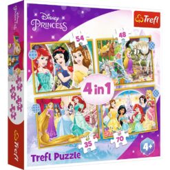 Explore the best puzzle in our collection Trefl4 Puzzles – Happy Day –  35-70-54-48 pieces (5900511343854)