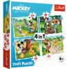 Explore the best puzzle in our collection Trefl  Mickey Mouse – Nice day – 4 in 1 (35, 48, 54, 70 pieces) puzzle (5900511346046)