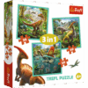 Explore the best puzzle in our collection Trefl  Dinosaurs – 3 in 1 (20, 36, 50 pieces) puzzle (5900511348378)
