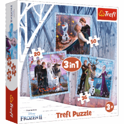 Explore the best puzzle in our collection Trefl3 puzzles – Frozen 2 – 20, 36 and 50 pieces (5900511348538)
