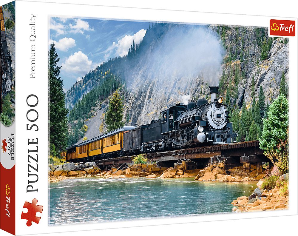 Explore the best puzzle in our collection Mountain Train Puzzle (5900511373790)