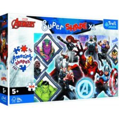 Explore the best puzzle in our collection XXL Pieces – Avengers 104 piece jigsaw puzzle (5900511500189)