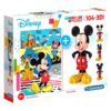 Explore the best puzzle in our collection Puzzle Mickey 104 pieces + 3D model (8005125201570)