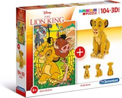 Explore the best puzzle in our collection Puzzle Lion King 3D Puzzle (8005125201587)