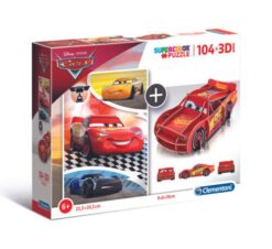 Explore the best puzzle in our collection Clementoni Kids Puzzle 3D Cars 104 Pcs (8005125201600)