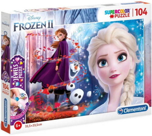 Explore the best puzzle in our collection Clementoni Jewels Puzzle Disney Frozen 2, 104pcs (8005125201648)