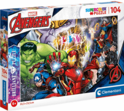 Explore the best puzzle in our collection Puzzle Marvel brilliant 104 (8005125201815)