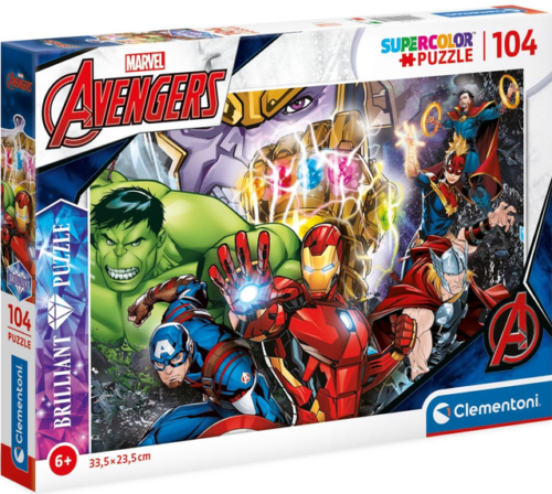 Explore the best puzzle in our collection Puzzle Marvel brilliant 104 (8005125201815)