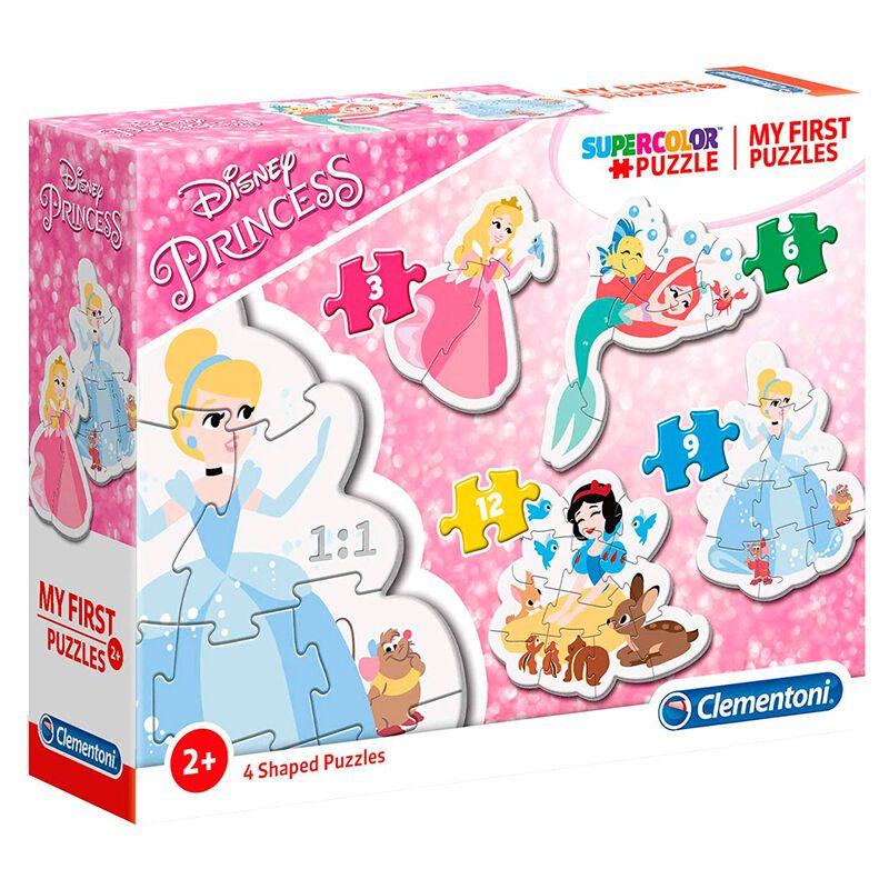 Explore the best puzzle in our collection Clementoni My First Puzzle Super Color Disney Princess (12pc) (8005125208135)