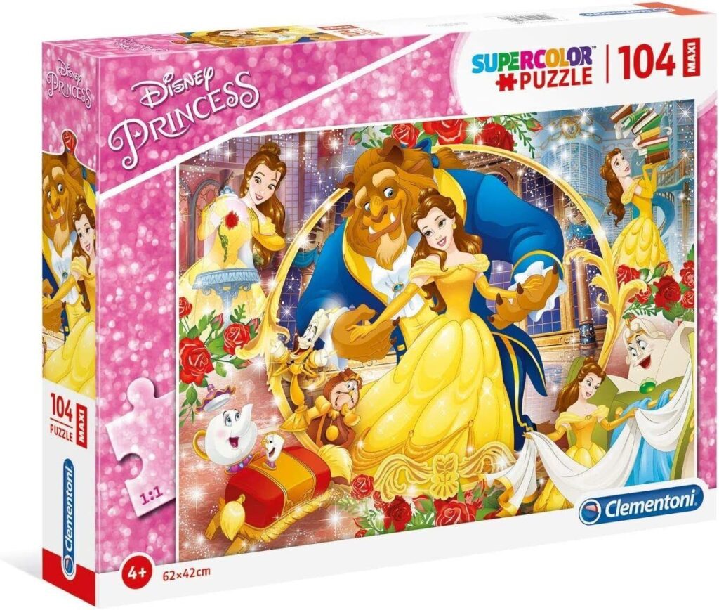 Explore the best puzzle in our collection Puzzle Maxi Super Color Disney Princess Beauty & The Beast (104pc) (8005125237456)