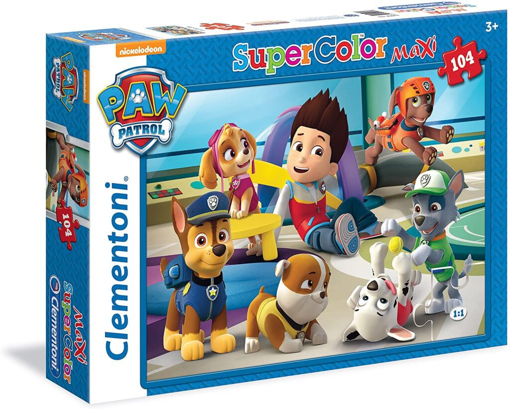 Explore the best puzzle in our collection Clementoni Maxi Puzzle PAW Patrol, 104 pieces (8005125239702)