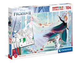 Explore the best puzzle in our collection Puzzle 104 HappyColor Double Face Frozen 2 (8005125257164)