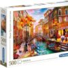 Explore the best puzzle in our collection Clementoni Puzzle  Sunset Over Venice 500 Pcs (8005125350636)