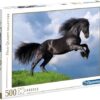 Explore the best puzzle in our collection Clementoni Puzzle  Fresian Black Horse 500 Pcs (8005125350711)