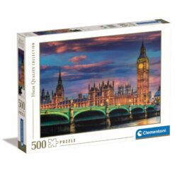 Explore the best puzzle in our collection Clementoni Collection London Parliament 500 Pieces (8005125351121)