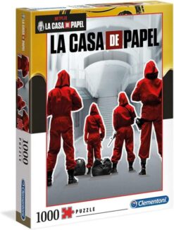 Explore the best puzzle in our collection Clementoni Netflix La Casa De Papel Puzzle 1000 Pieces (8005125395323)