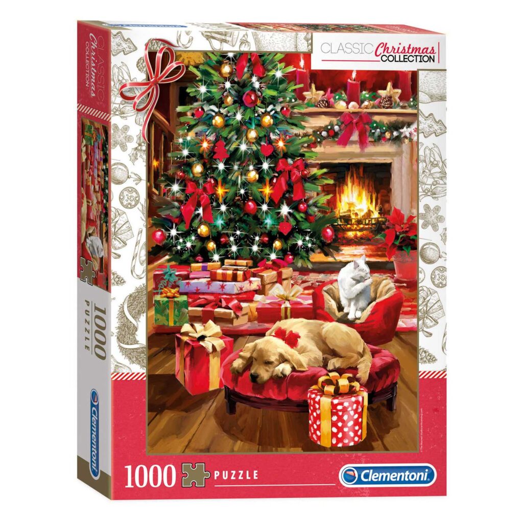 Explore the best puzzle in our collection Clementoni Karácsony este – 1000 pieces Classic Christmas Collection puzzle (8005125395804)