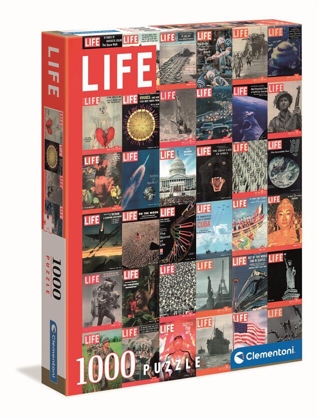 Explore the best puzzle in our collection Life Magazine Collage 1000 piece jigsaw puzzle (8005125396368)