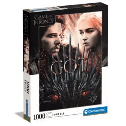 Explore the best puzzle in our collection Clementoni – Puzzle 1000 Pcs – Game Of Thrones (8005125396511)