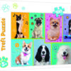 Explore the best puzzle in our collection TREFL Puzzle In the dogs world, 100 psc (5900511164213)