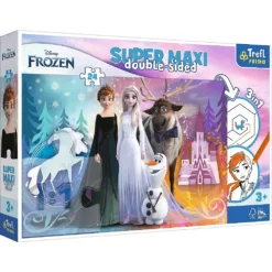 Explore the best puzzle in our collection TreflXXL Pieces – Frozen –  Puzzle 24 pieces (5900511410006)