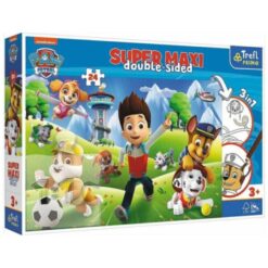 Explore the best puzzle in our collection Paw Patrol Super Maxi Double Sided Jigsaw Puzzle – 24 Pcs (5900511410013)