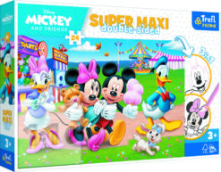 Explore the best puzzle in our collection Trefl XXL Pieces – Mickey at the Fairground –  Puzzle 24 pieces (5900511410051)