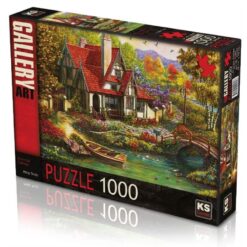 Explore the best puzzle in our collection Riverside Cottage 1000 Pcs (8681842205697)
