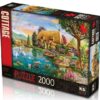 Explore the best puzzle in our collection Lakeside Cottage Puzzle (8681842225053)