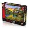 Explore the best puzzle in our collection Alpine Lake 4000 piece jigsaw puzzle (8681842235021)