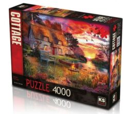 Explore the best puzzle in our collection Sunset Cottage Puzzle (8681842235038)