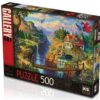 Explore the best puzzle in our collection Ks Games Puzzle 500 – House on the Cliff (8681842200128)