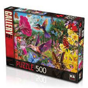 Explore the best puzzle in our collection Ks Games Puzzle 500 Pieces Hummingbird Garden (8681842200166)