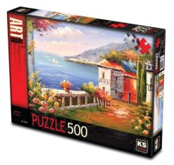 Explore the best puzzle in our collection Ks Games Puzzle, Garden & Sea Jin Park Design, 500 Pieces (8697418016772)