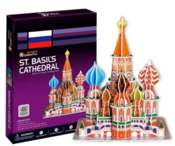 Explore the best puzzle in our collection Cubic Fun 3D 47 Piece Puzzle St. St. Basil’s Cathedral – Russia (6944588207076)