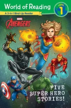 Best Book in Kalimat BookStore (World of Reading: Five Super Hero Stories!) '9781368055864'
