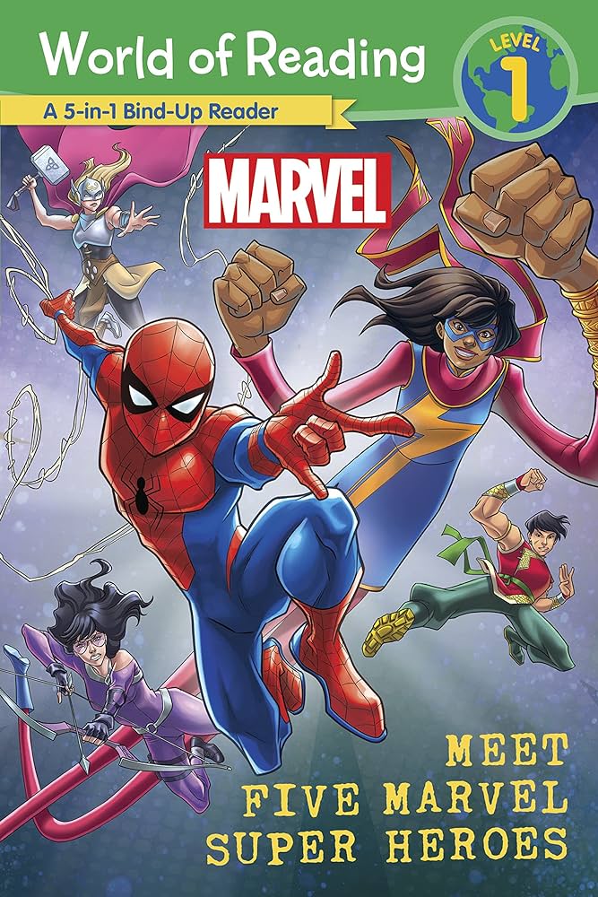 Best Book in Kalimat BookStore (World of Reading: Meet Five Marvel Super Heroes) '9781368073677'